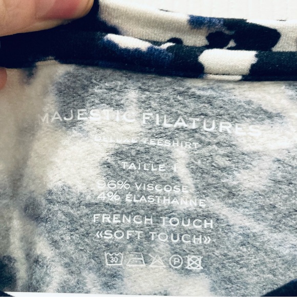 Majestic Filatures soft touch long sleeved tee - Picture 2 of 3